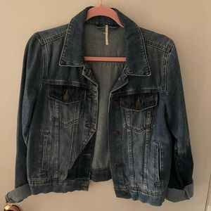 free people denim jacket